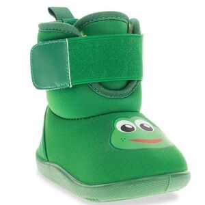 Western Chief Fritz Pollywog Frog Baby Boots